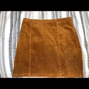 Brown Skirt